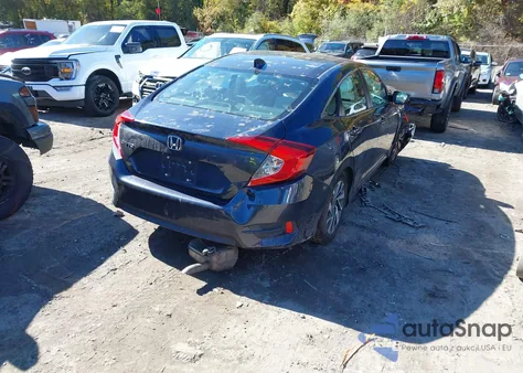 2017 Honda Civic Ex z USA, uszkodzony, nr VIN 19XFC2F76HE214852